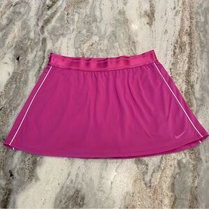 Nike Court Dry Dri-FIT Pink Tennis Skirt Skort Inner Shorts Womens M 939320-623